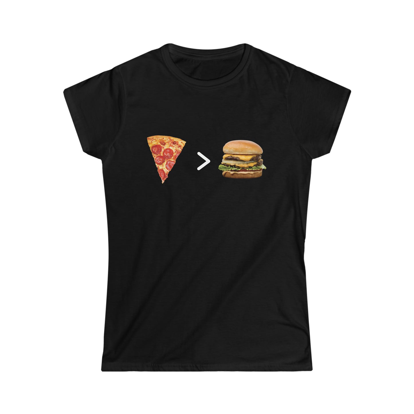 PIZZA GREATER THAN BURGER