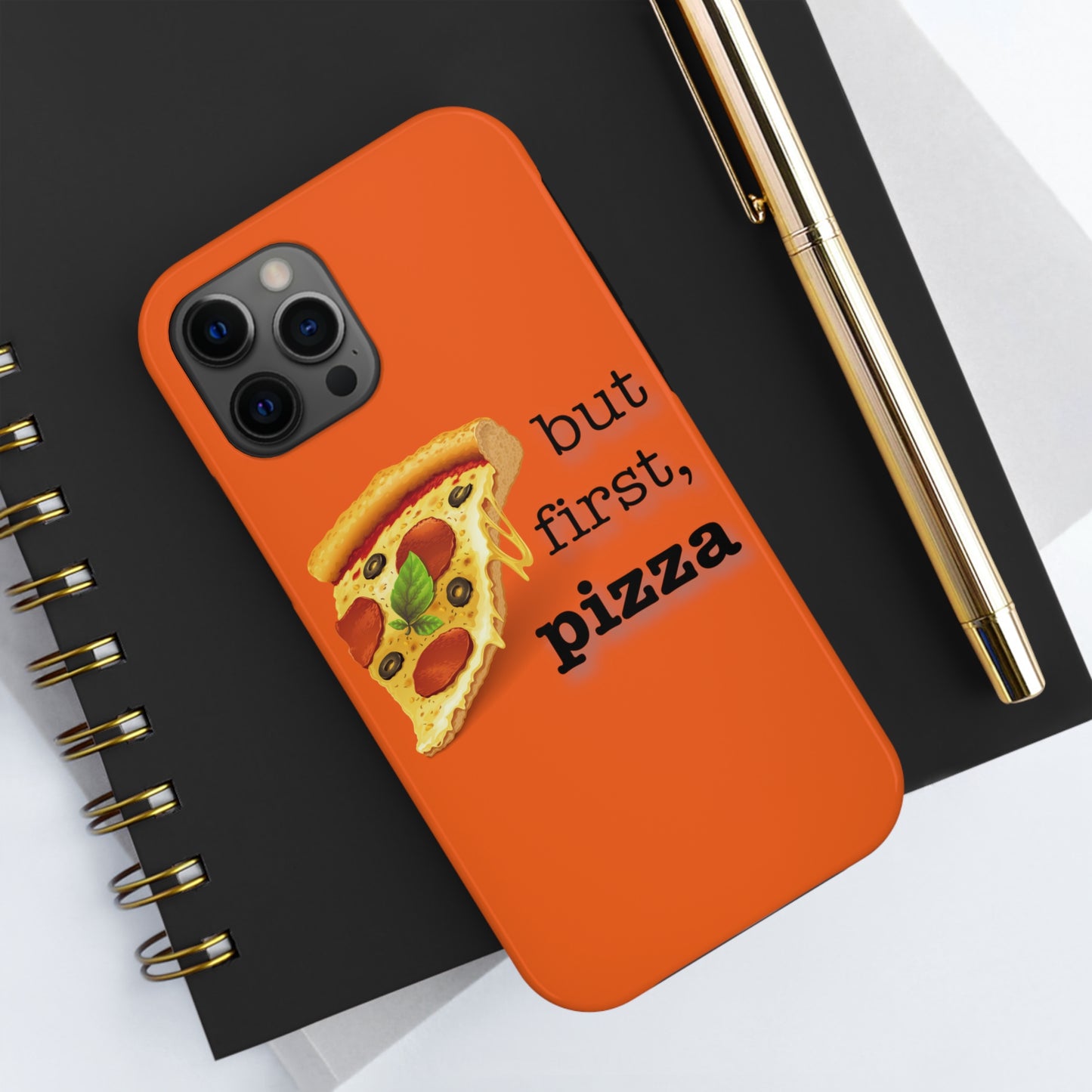 BUT FIRST, PIZZA