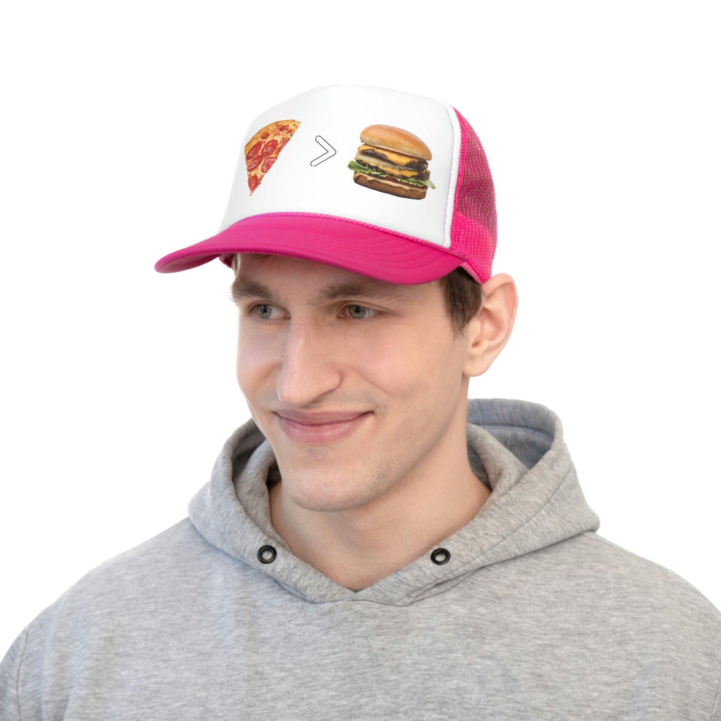 PIZZA GREATER THAN BURGER