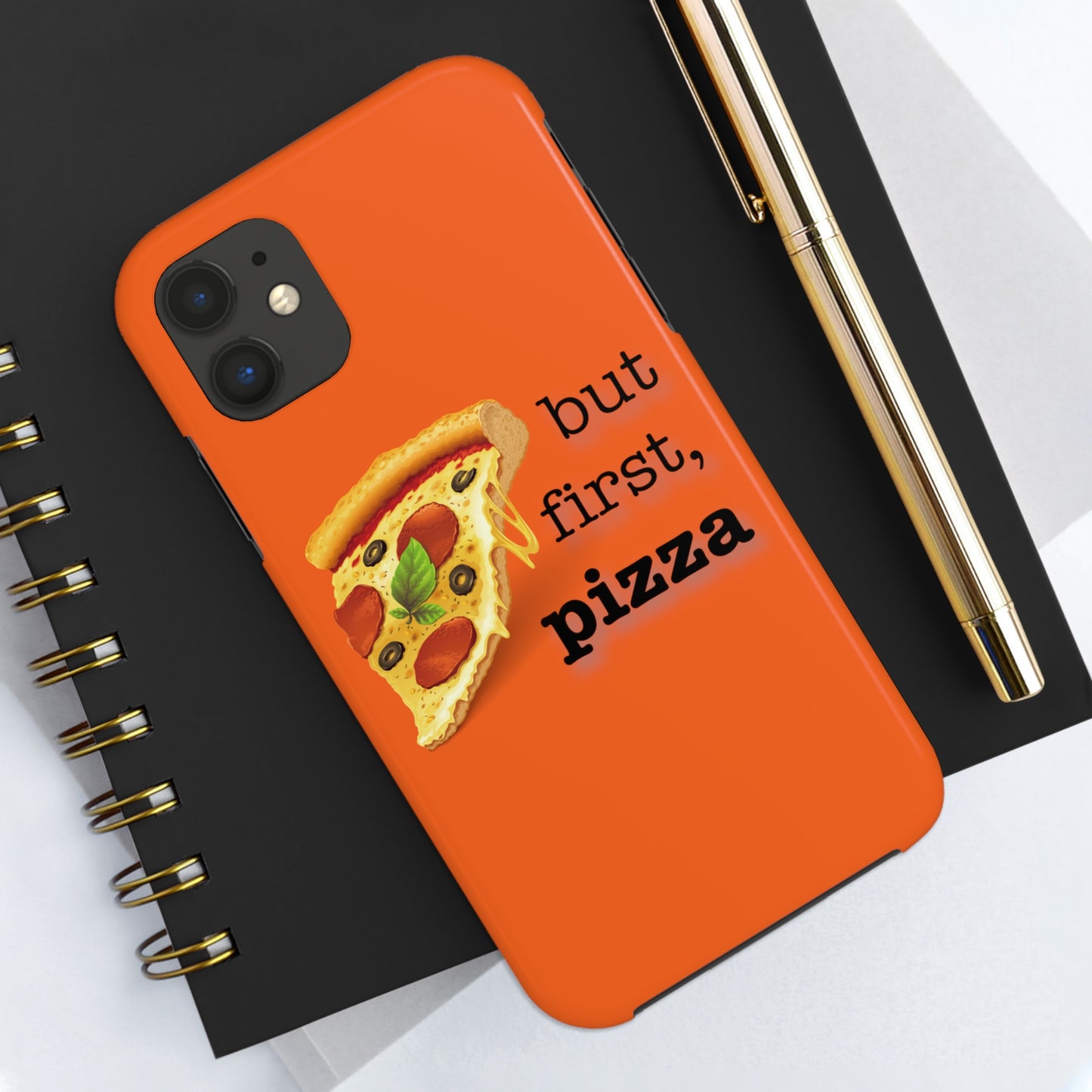 BUT FIRST, PIZZA