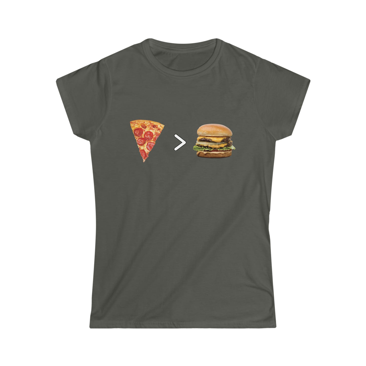 PIZZA GREATER THAN BURGER