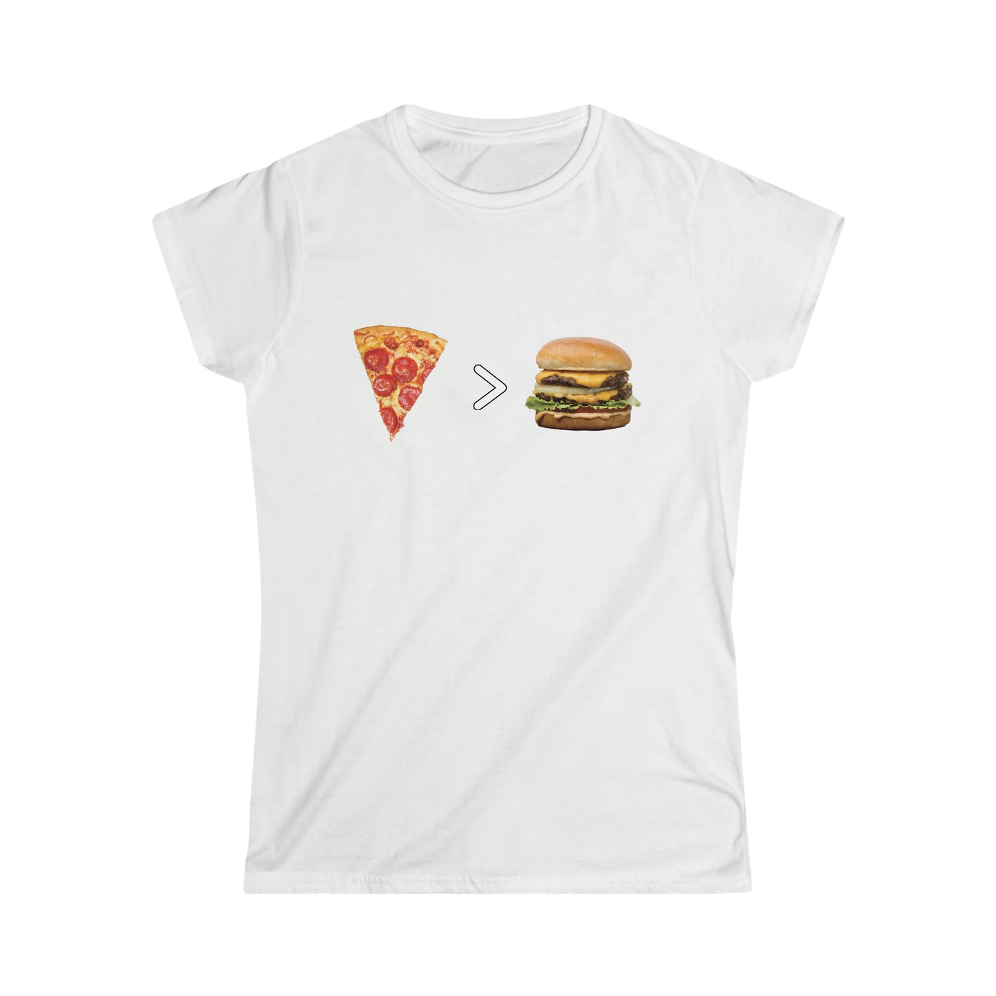 PIZZA GREATER THAN BURGER