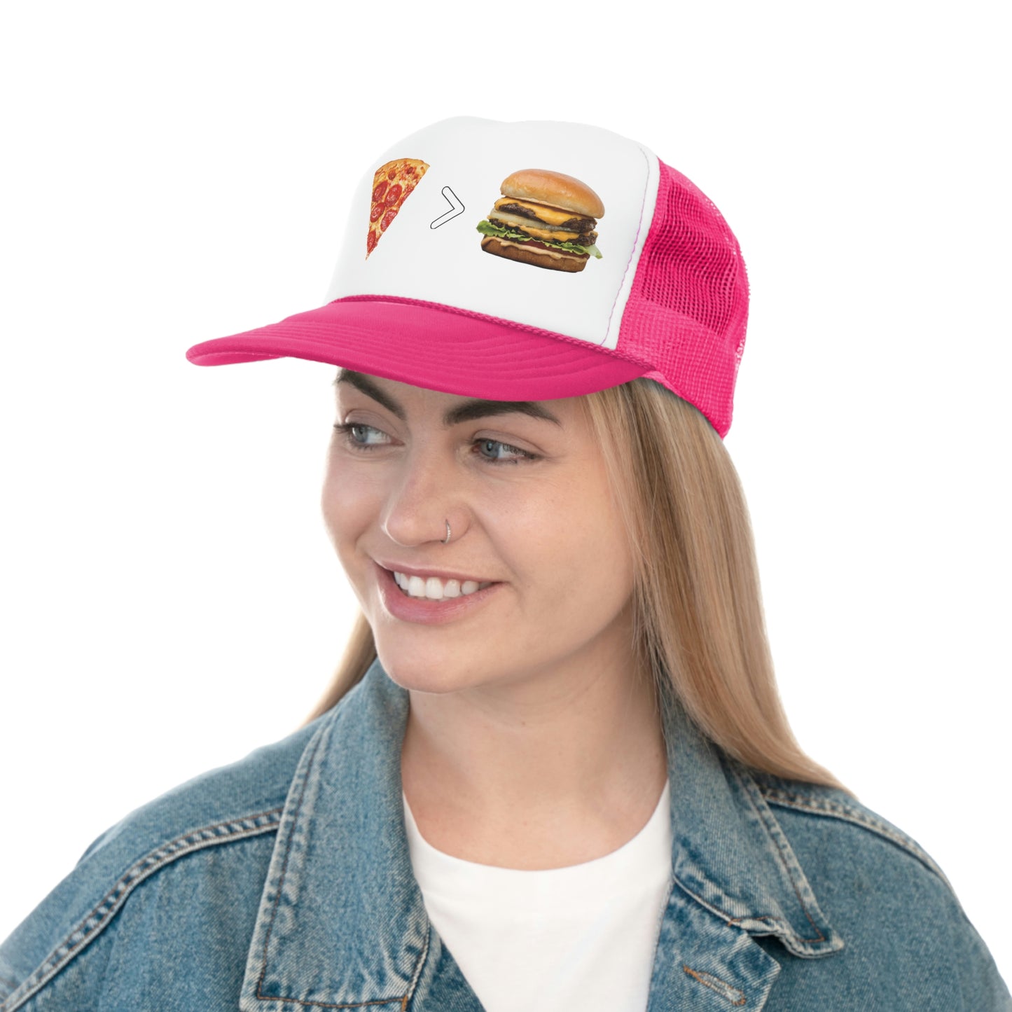 PIZZA GREATER THAN BURGER
