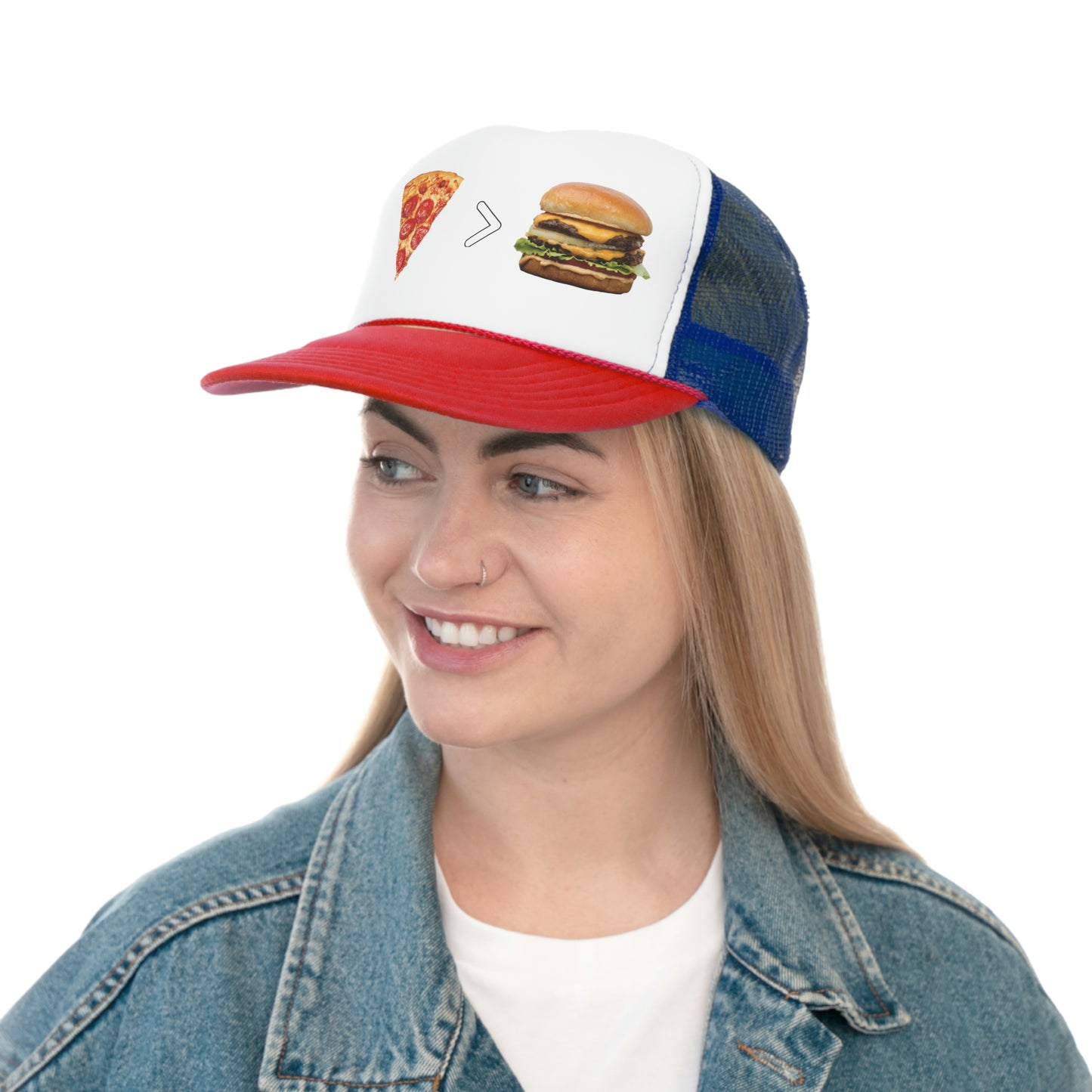 PIZZA GREATER THAN BURGER
