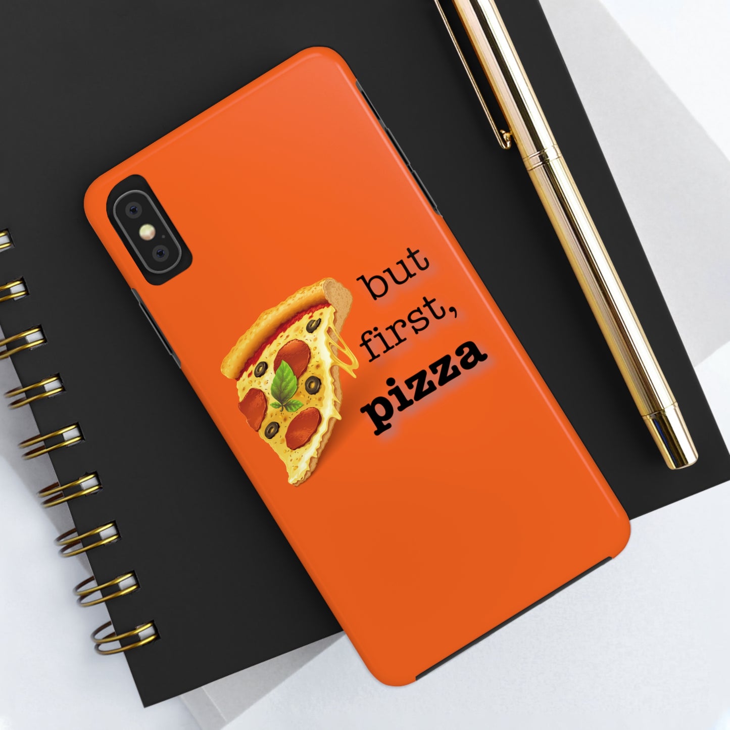 BUT FIRST, PIZZA