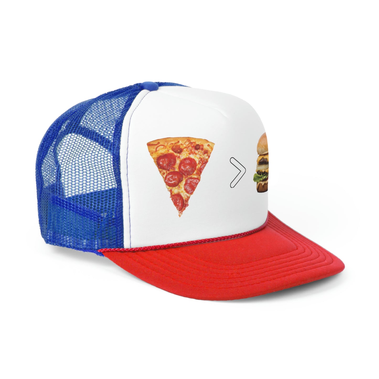 PIZZA GREATER THAN BURGER