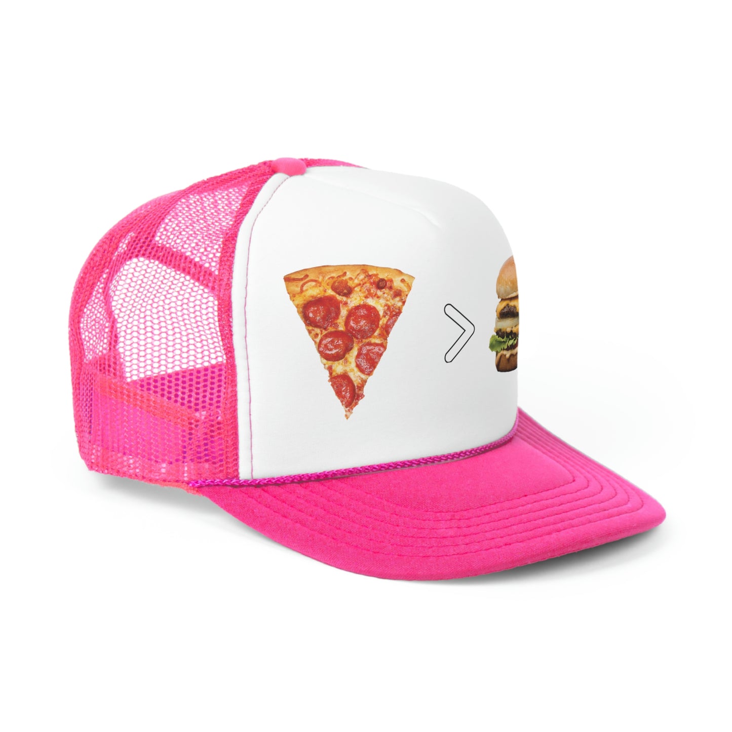 PIZZA GREATER THAN BURGER