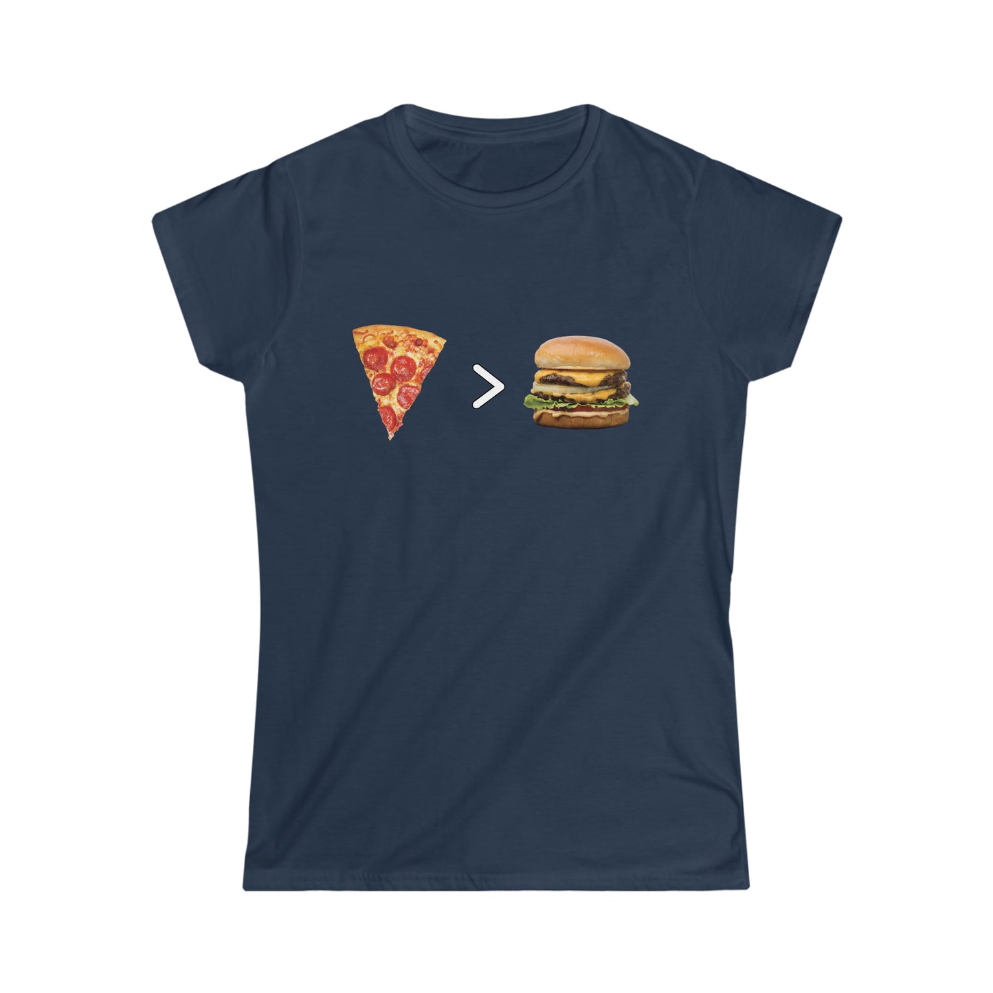 PIZZA GREATER THAN BURGER