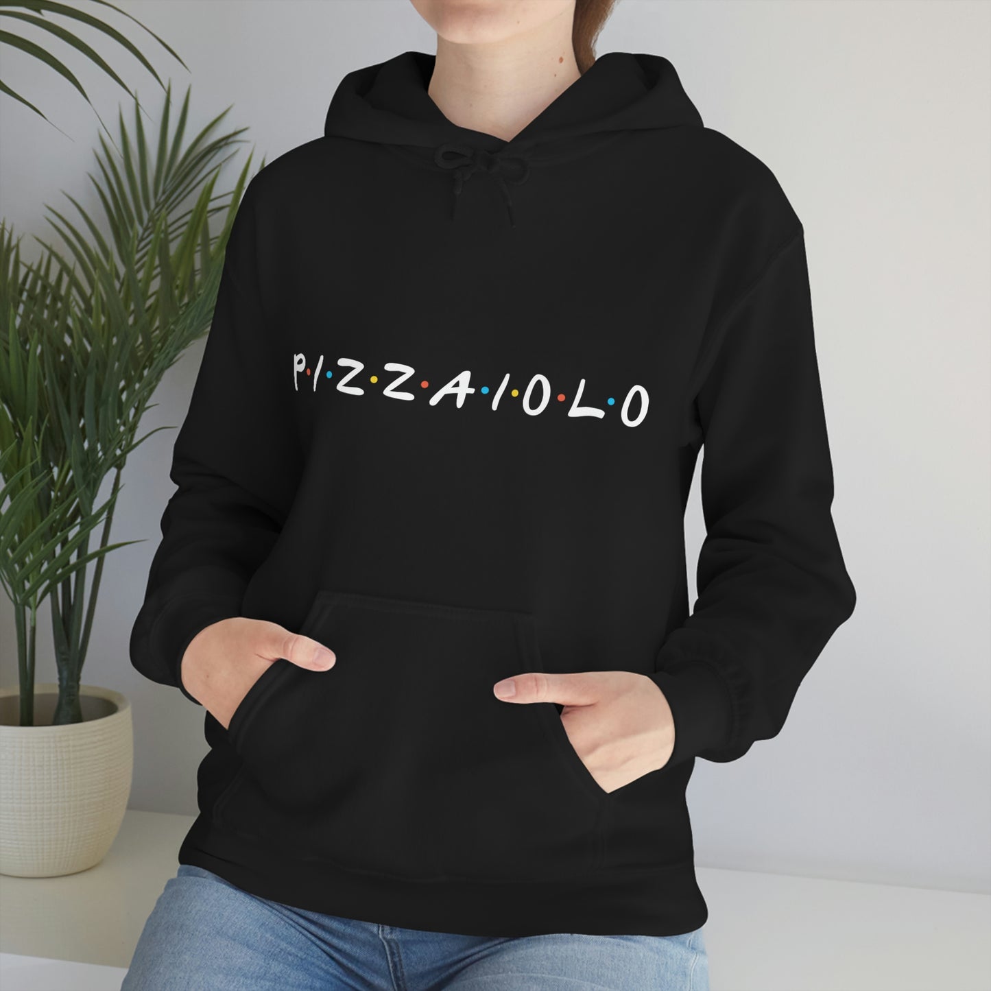 THE ONE WITH THE PIZZA