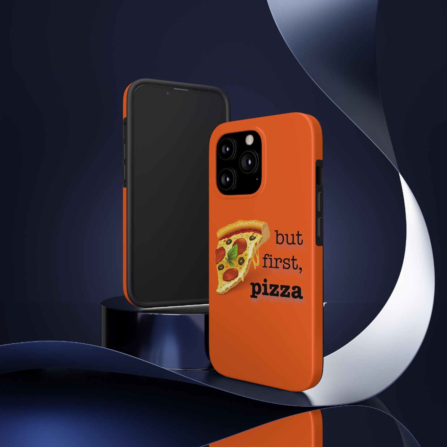BUT FIRST, PIZZA